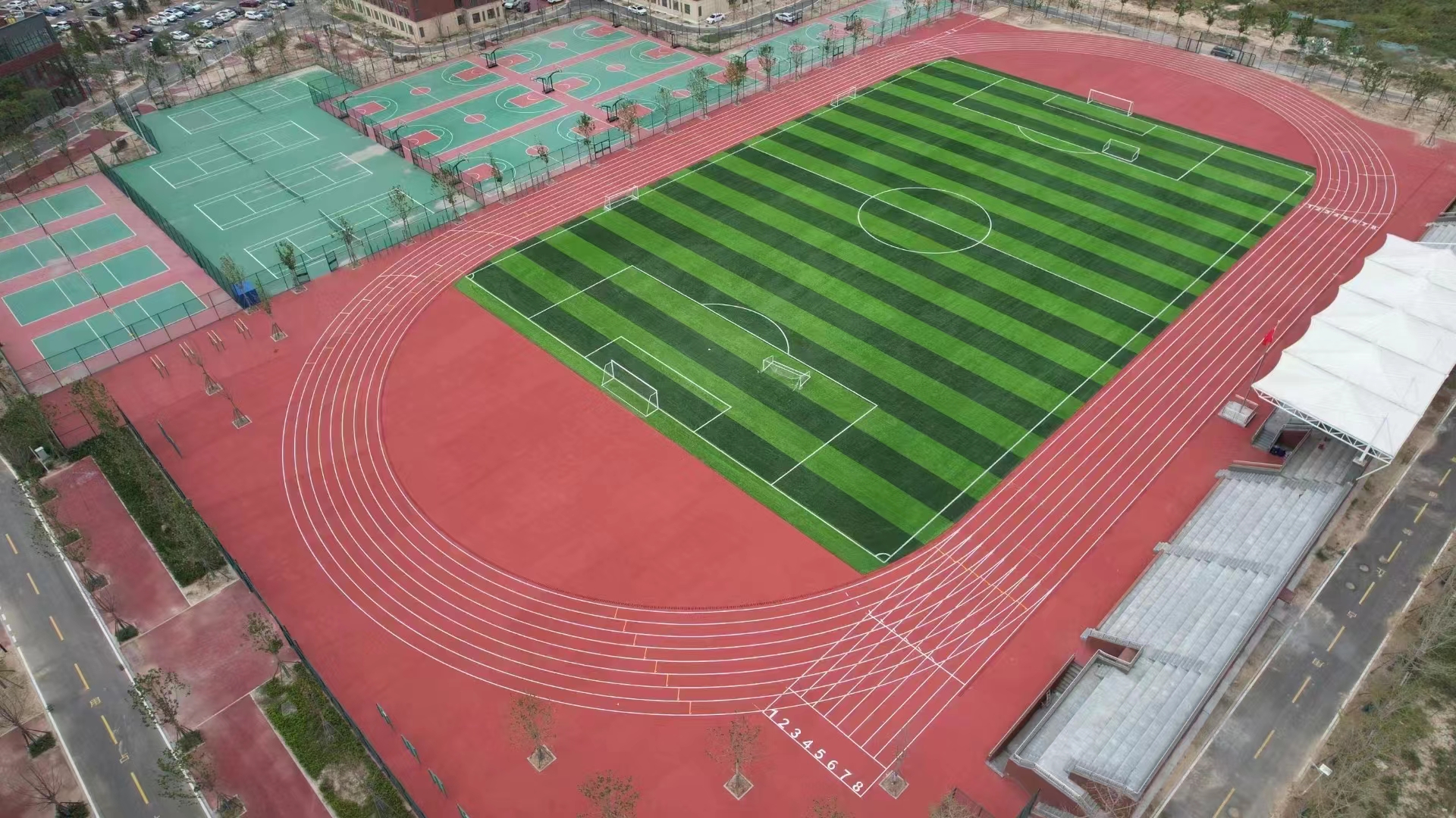 龙岩市足球场人造草坪epdm颗粒 - 方案