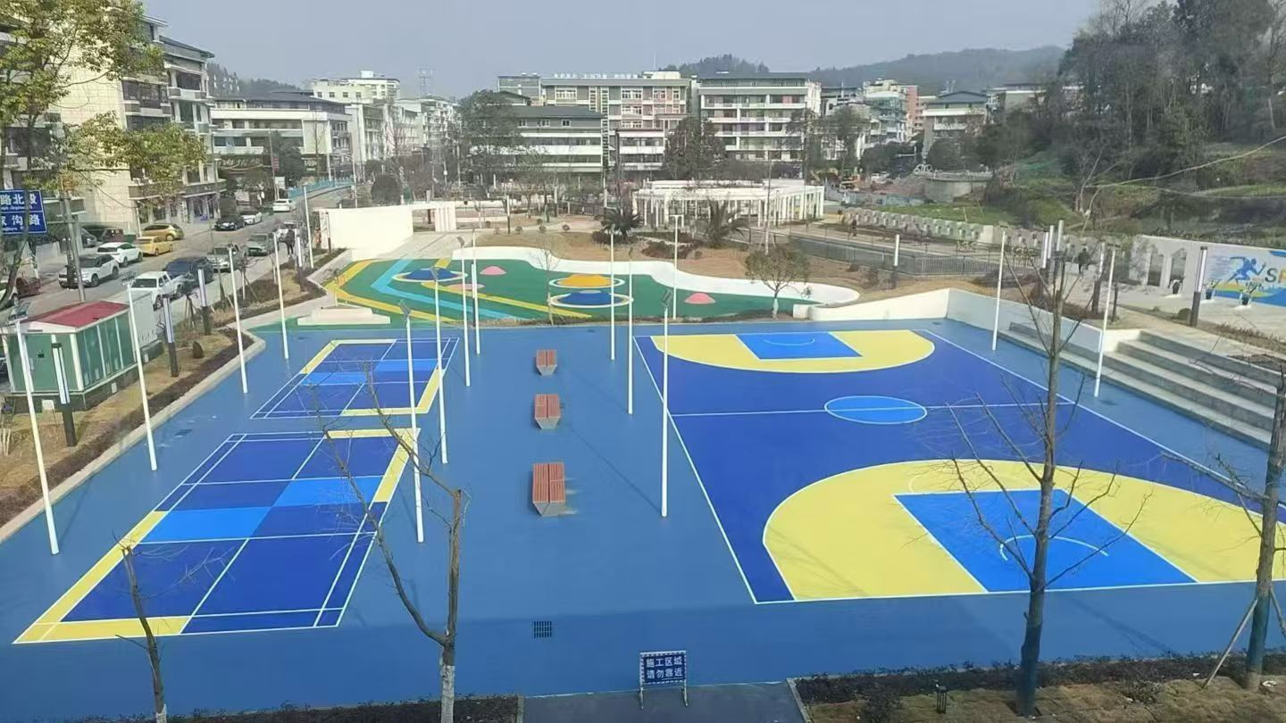龙岩市epdm颗粒透水跑道 - 方案